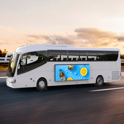 Contrassegno principale mobile di Digital di pubblicità dell'esposizione IP66 in bus