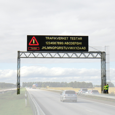 La disciplina del traffico di colore pieno EN12966 LED firma il forum dinamico