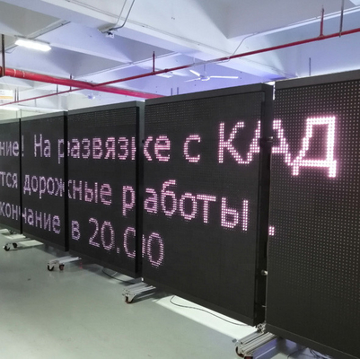 Segni di messaggio elettronico del traffico dinamico con display a LED VMS colorato all'aperto