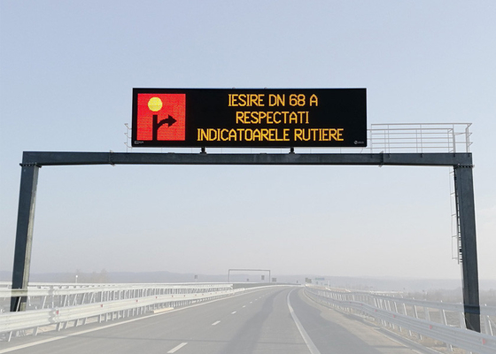 Esposizione di LED del modulo P20 dei segnali stradali di colore pieno 12400nits VMS 320x160mm