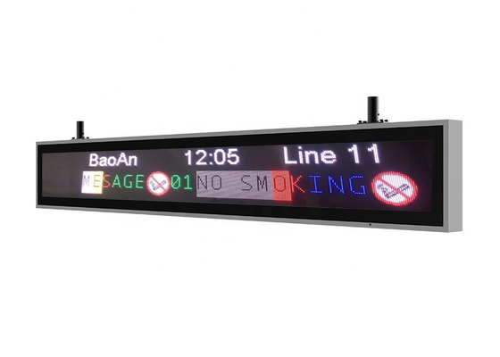 Esposizione di messaggio della matrice di P6 P8 P10 LED per la stazione della metropolitana della metropolitana del bus