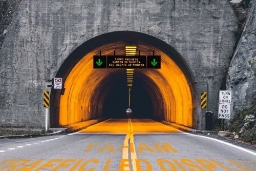 Visualizzazione delle informazioni d'avvertimento del messaggio di P20 LED del tunnel variabile del segno