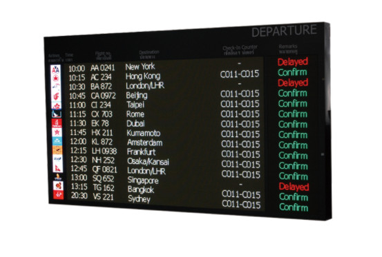 Del passeggero di EN12966 VMS LED visualizzazione delle informazioni P3 P4 P6 P8 P10mm