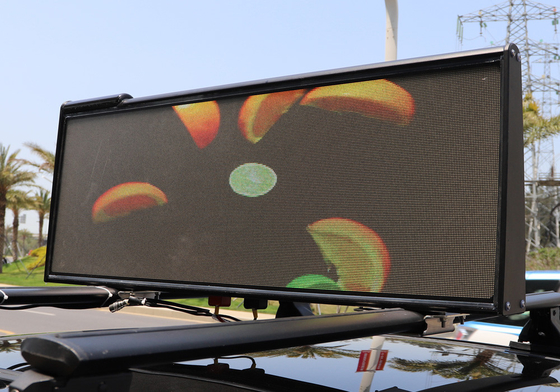 il tetto LED del taxi del modulo di 240×320mm visualizza il doppio cartellone pubblicitario laterale