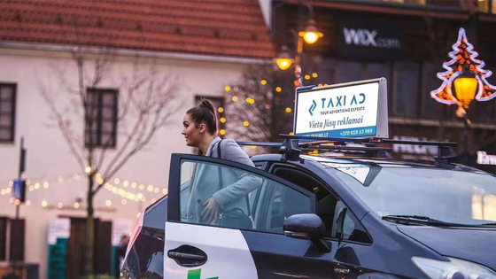 Il tetto LED del taxi di colore pieno 240×320mm visualizza il chip leggero esile di Nationstar