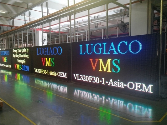 Limite di velocità dinamico della strada del forum IP56 che avverte logo su misura