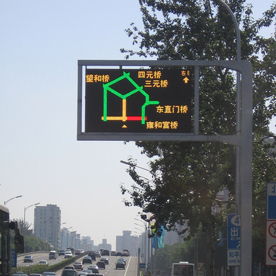 l'autostrada VMS di CC di 12V 24V firma l'esposizione all'aperto di traffico di colore pieno LED