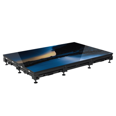 Progettazione interattiva illuminata di slittamento di HD P4.81 LED Dance Floor anti