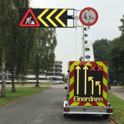 Segno variabile del messaggio di City Road dei segnali stradali di EN12966 1024*1024mm LED