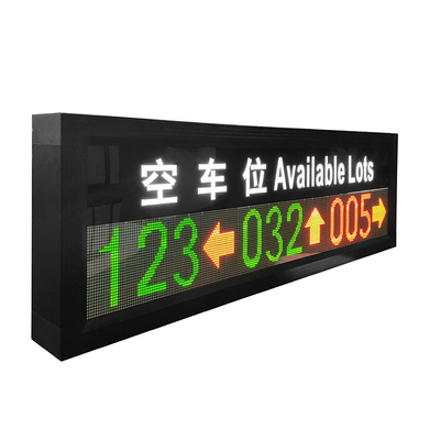 Parcheggio di 12400 pidocchi che conta orientamento dello schermo di visualizzazione dei sistemi LED