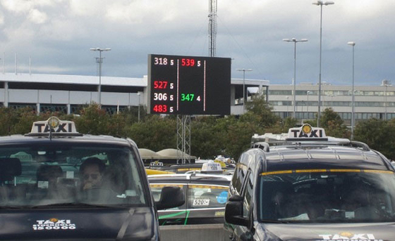 Parcheggio di 12400 pidocchi che conta orientamento dello schermo di visualizzazione dei sistemi LED
