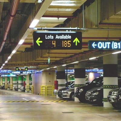 Esposizione di LED di colore pieno di alta luminosità EN12966 P12 per il parcheggio