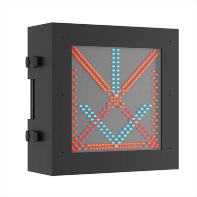 segnale della freccia di verde della croce rossa dei segni di 800*800mm LED Lane Control