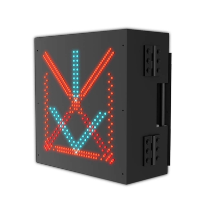 Esposizione di messaggio variabile dell'intersezione dei segni di EN12966 LED Lane Control