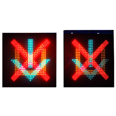 Segni di VMS dell'autostrada di Lane Control del segnale stradale di 800mm x di 800 LED