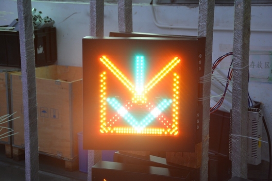 Contrassegno d'avvertimento della costruzione del segno del segnale di controllo di uso del vicolo di IP65 LED