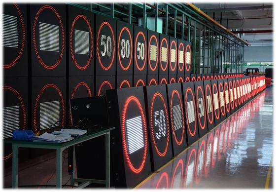 Fotocellule d'attenuazione automatiche del radar della lega di alluminio limite di velocità di VMS