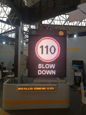 Autostrada periodica elettronica VMS di Digital LED del segno limite di velocità di P12mm