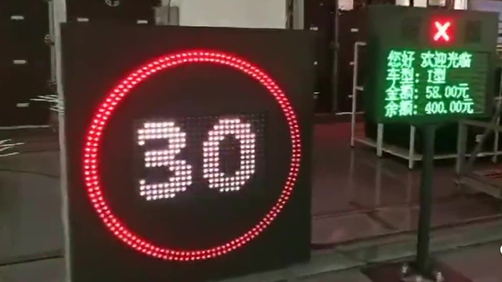 i chip di 5mm IMMERGONO il bordo di messaggio di avviso di traffico limite di velocità del LED VMS