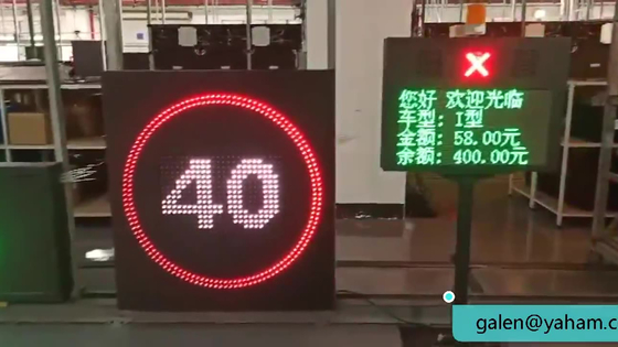 Segnale stradale infiammante elettronico dei messaggi LED del bordo di VMS limite di velocità