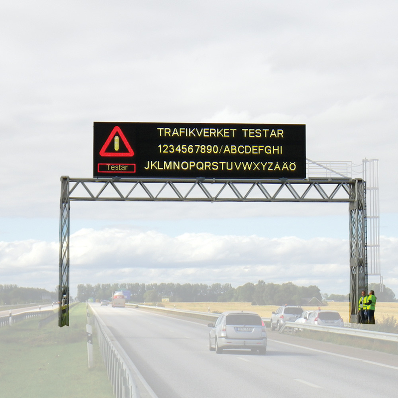 La disciplina del traffico di colore pieno EN12966 LED firma il forum dinamico