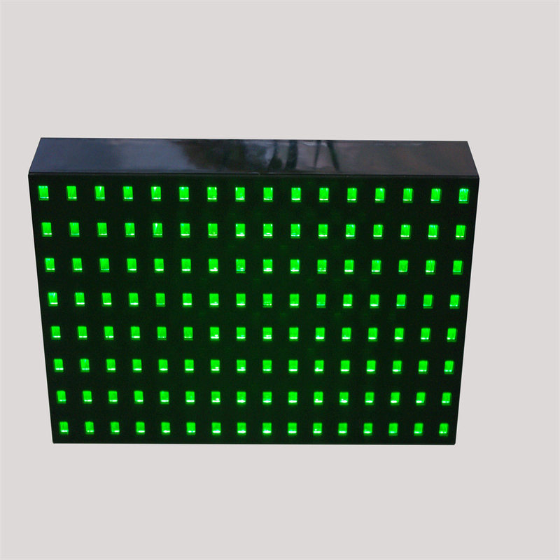 Il segnale stradale all'aperto di EN12966 NTCIP LED ha illuminato il colore verde